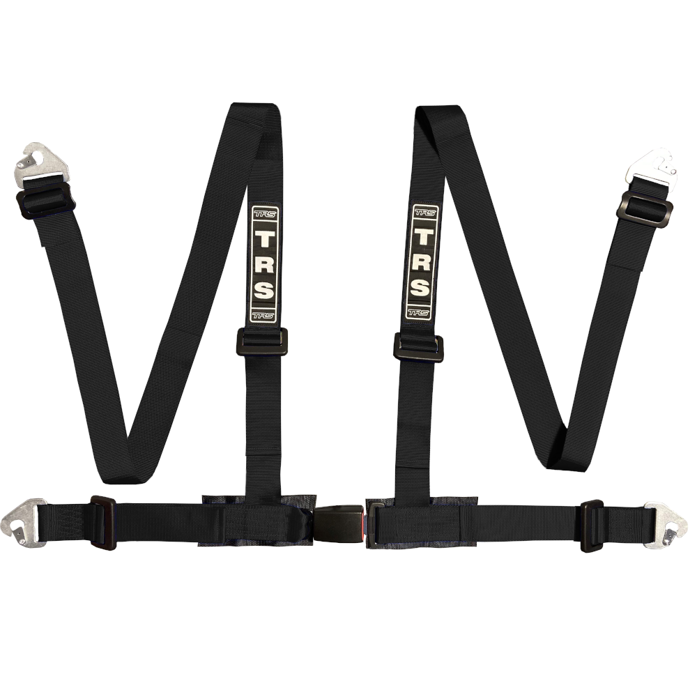TRS Clubman Clip In 4 Point Harness Belt-Black-Edited-GSM Performance