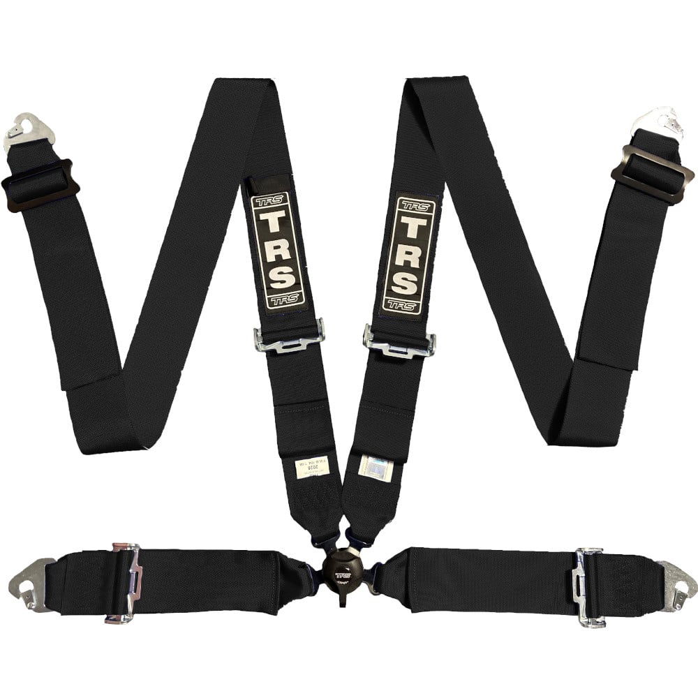 TRS Magnum 4 Point FIA Harness Belt-Black-Edited-GSM Performance