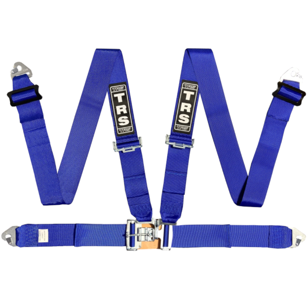 TRS Nascar 4 Point 75mm Harness Belt-Blue-Edited-GSM Performance