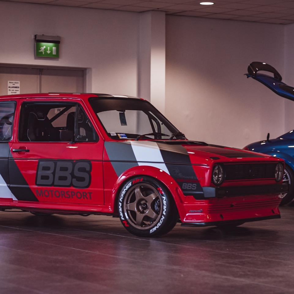 VW Golf With OMP WRC-R Seats And TRS Belts