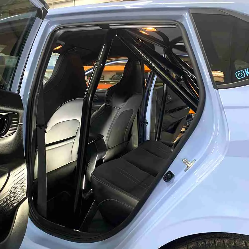 SW Motorsports Hyundai i20 N – Bolt In Club Sport Half Cage 1-EDited-GSM Performance
