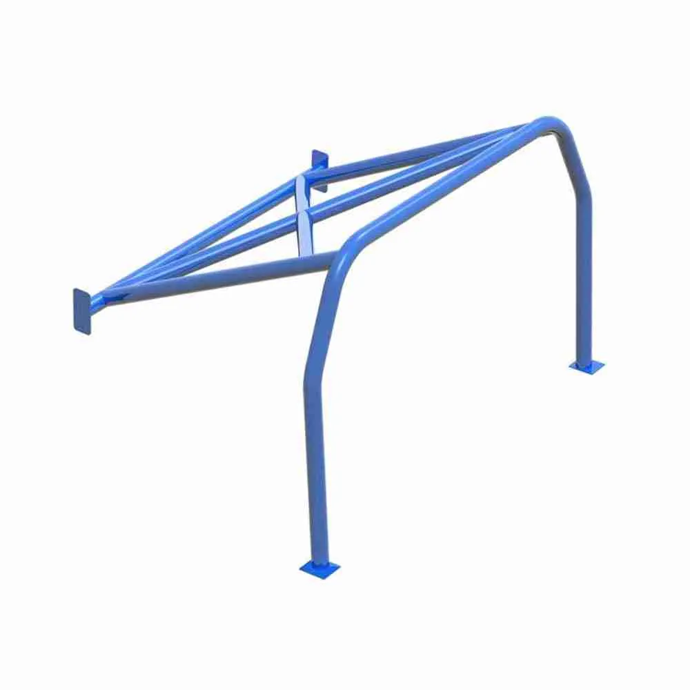 SW Motorsports Mercedes CLK 3dr Bolt In Half Roll Cage-CDS-Edited-GSM Performance