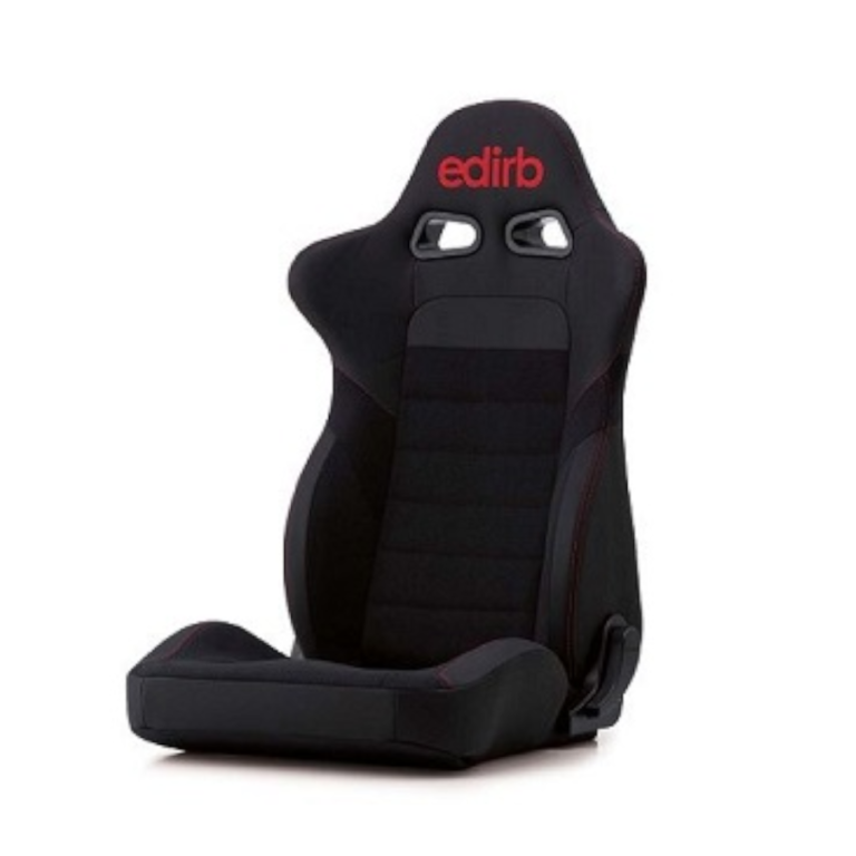 Black with Red Logo