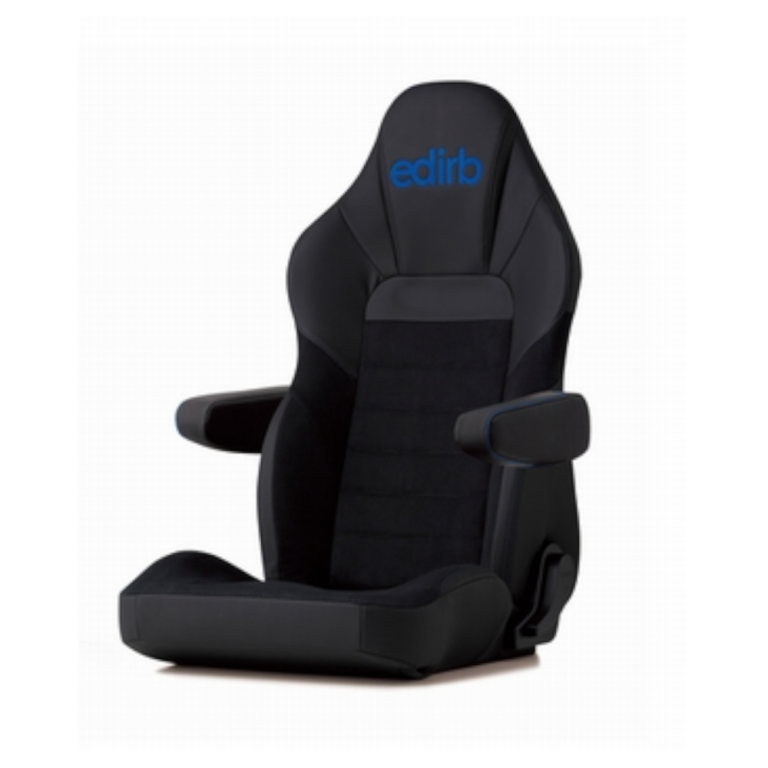 Black with Blue Logo