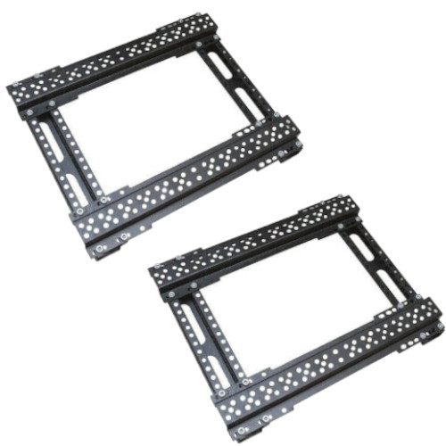 2 QMS BMW E46/E36 FIA Black Steel Platforms