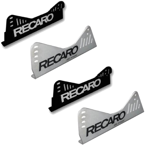 2 Recaro FIA Steel Side Mount Brackets To Fit Pro Racer SPG