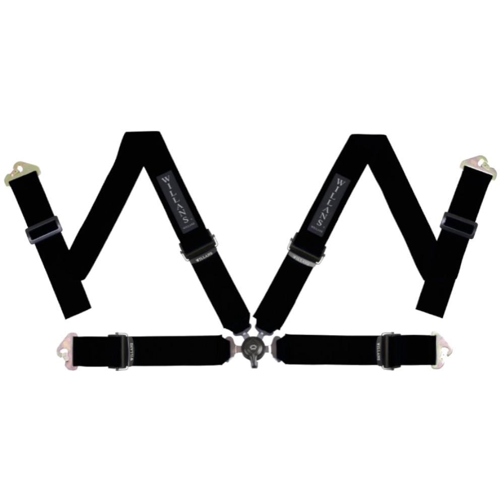Willans Silverstone 4x4 FIA Harness- 3" Shoulder & 3" Lap