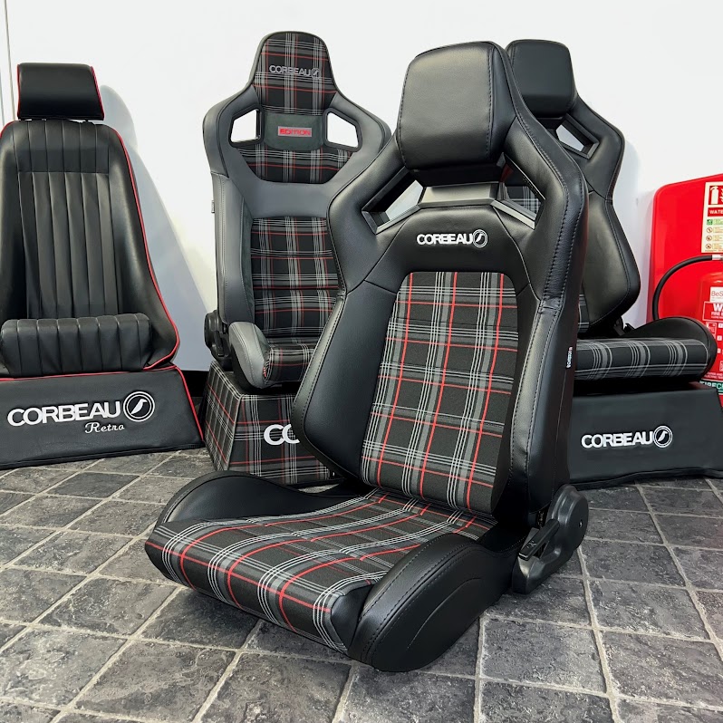 Corbeau Svr Tartan Edition Reclining Sport Seat