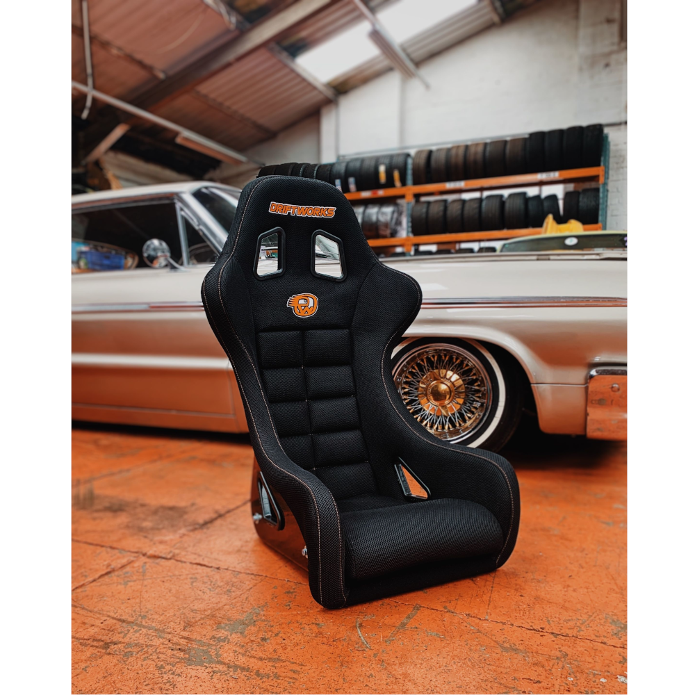 Driftworks Suzuka Style FIA Motorsport Bucket Seat-DRI0LWL6259-GSM Performance