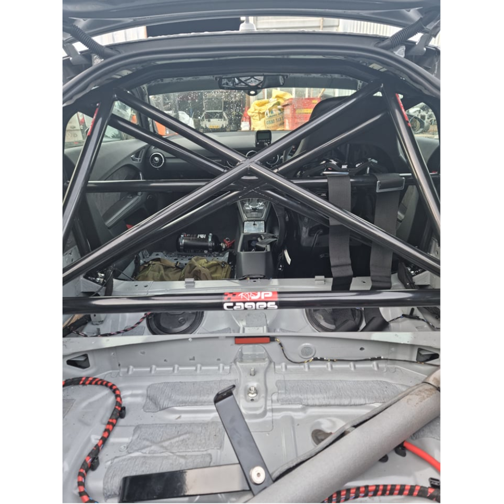 Audi TT MK3 Clubsport Half Roll Cage fitted view