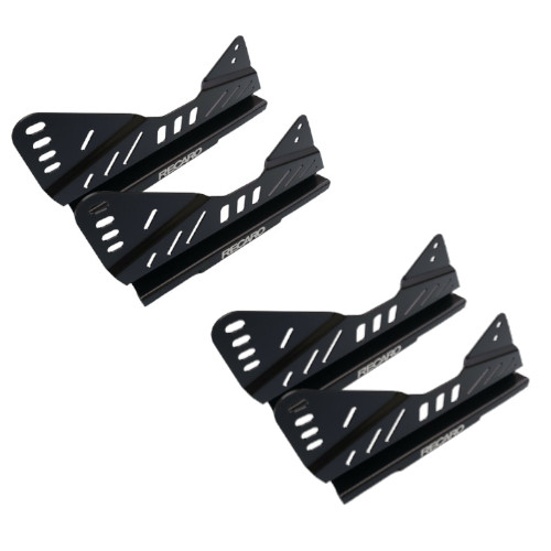 2 Pairs Recaro ABE Steel Side Mount Brackets To Fit Podium