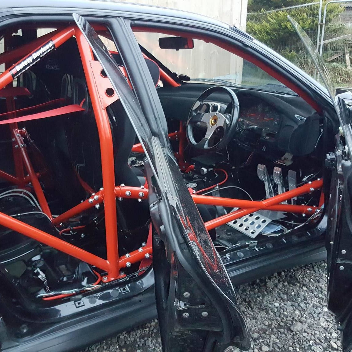Customer Car Fitted With Mirco RS2 Seats With Matching TRS Harnesses