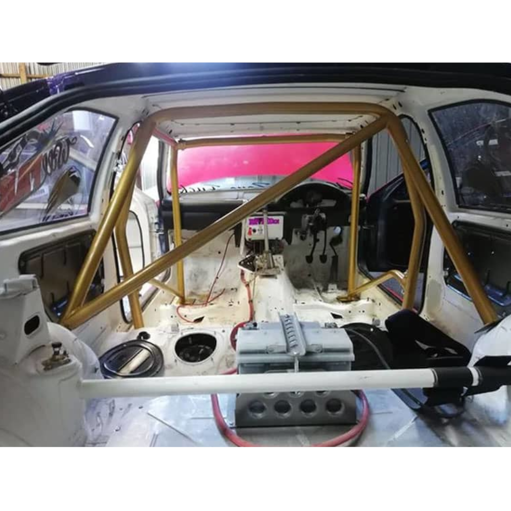 JP BMW E36 Compact Bolt In Dash Dodger Roll Cage 1-JP-BMW-E36-Bolt-In-Dash-Dodger-GSM Performance