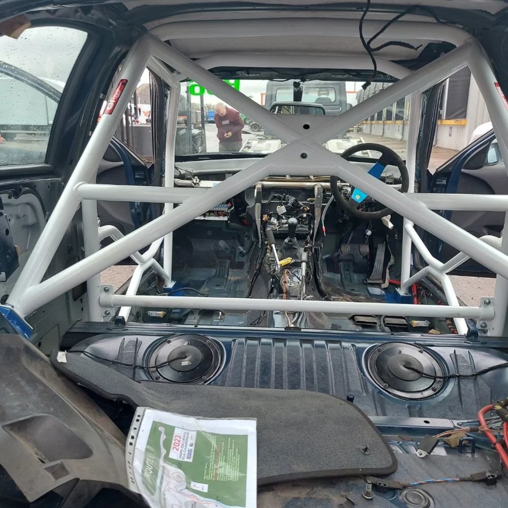JP Cages BMW E46 Compact Track Spec Half Cage-JP-BMW-E46-Compact-Track-HC-GSM Performance