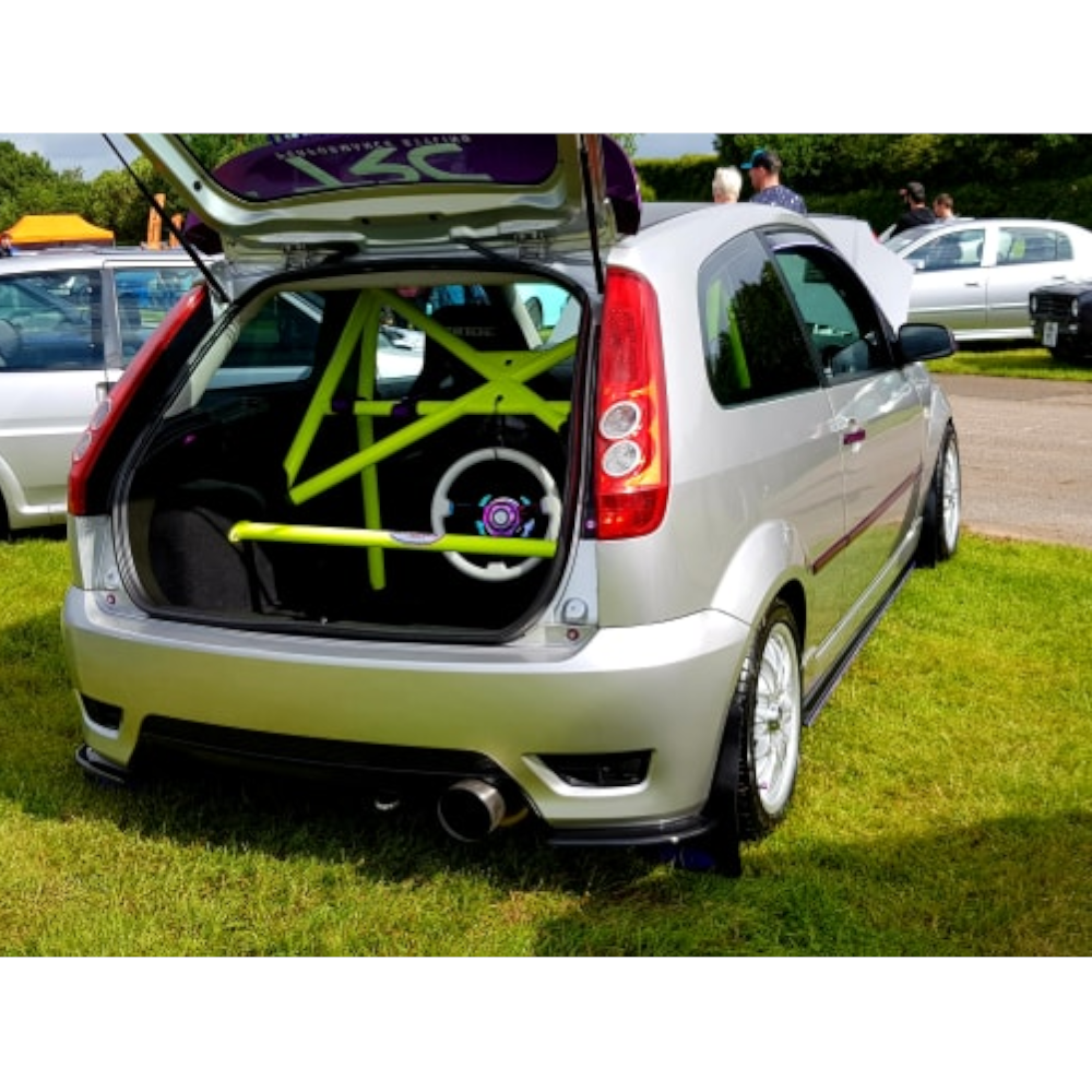 Jp Ford Fiesta Mk6 ST150 Half Cage fitted view