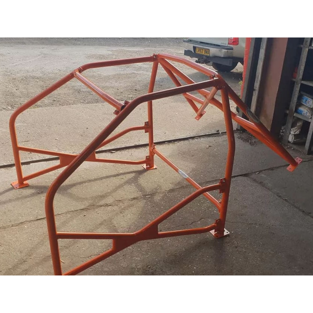 JP Ford Puma Bolt In Multipoint Competition Roll Cage fitted view