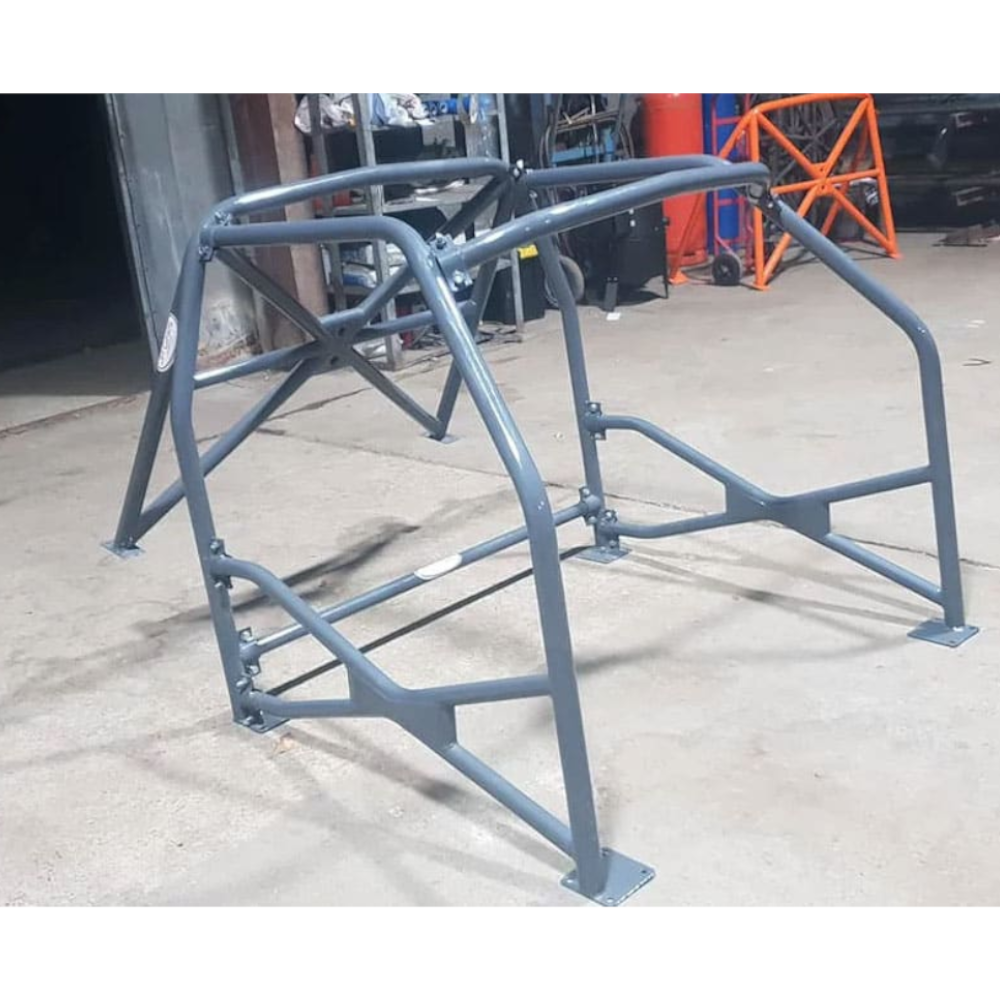 JP Ford Puma Bolt In Multipoint Competition Roll Cage fitted view