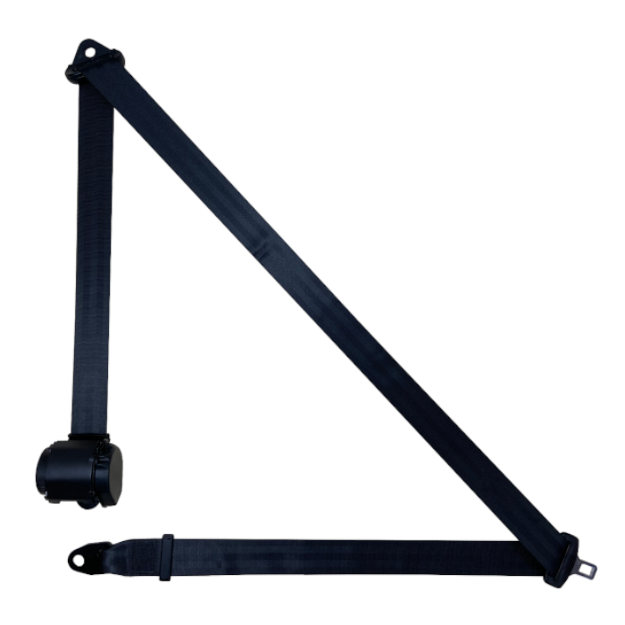 TRS 3 Point Lap & Diagonal Retractable Harness Belt – 21J000 – GSM Performance
