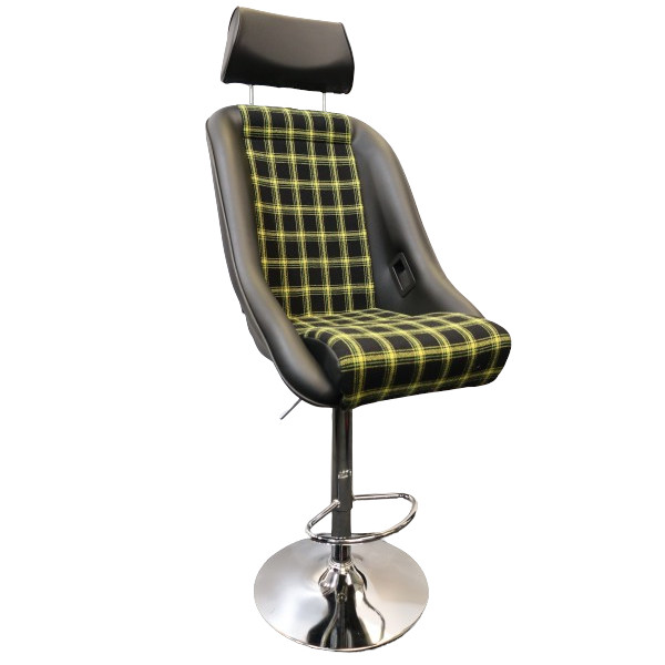Cobra Classic Tartan Bucket Seat Bar Stool – GSM Performance 5