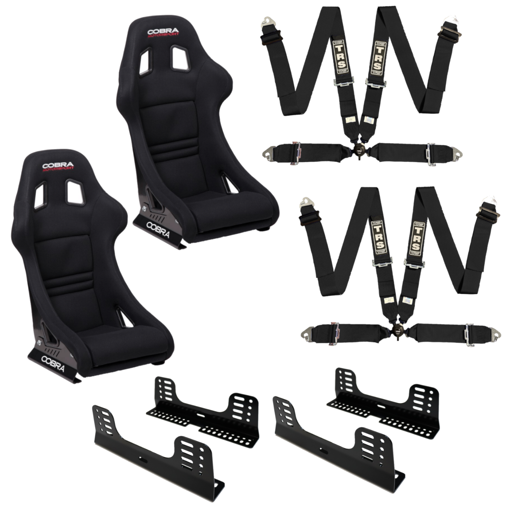 Cobra Imola FIA Bucket Seat And Harness Motorsport Bundle