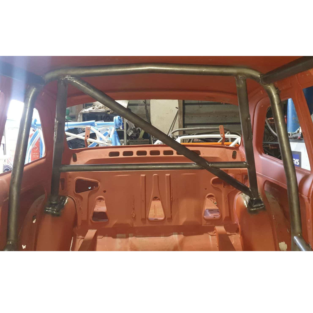 Ford Escort MK1 DIY Multipoint Cage Kit fitted view