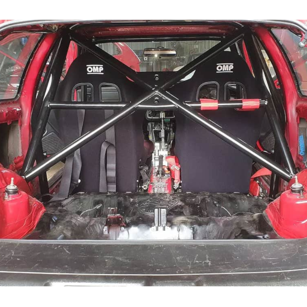 JP Honda Civic EG6 Half Cage fitted view