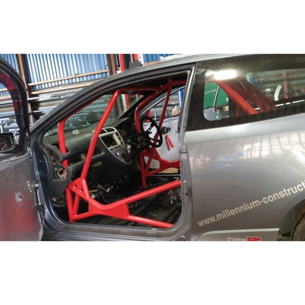JP Honda Civic EP3 Bolt In Competition Cage fitted view