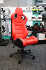 Auto Style Type RK Red Reclining Office Sports Seat