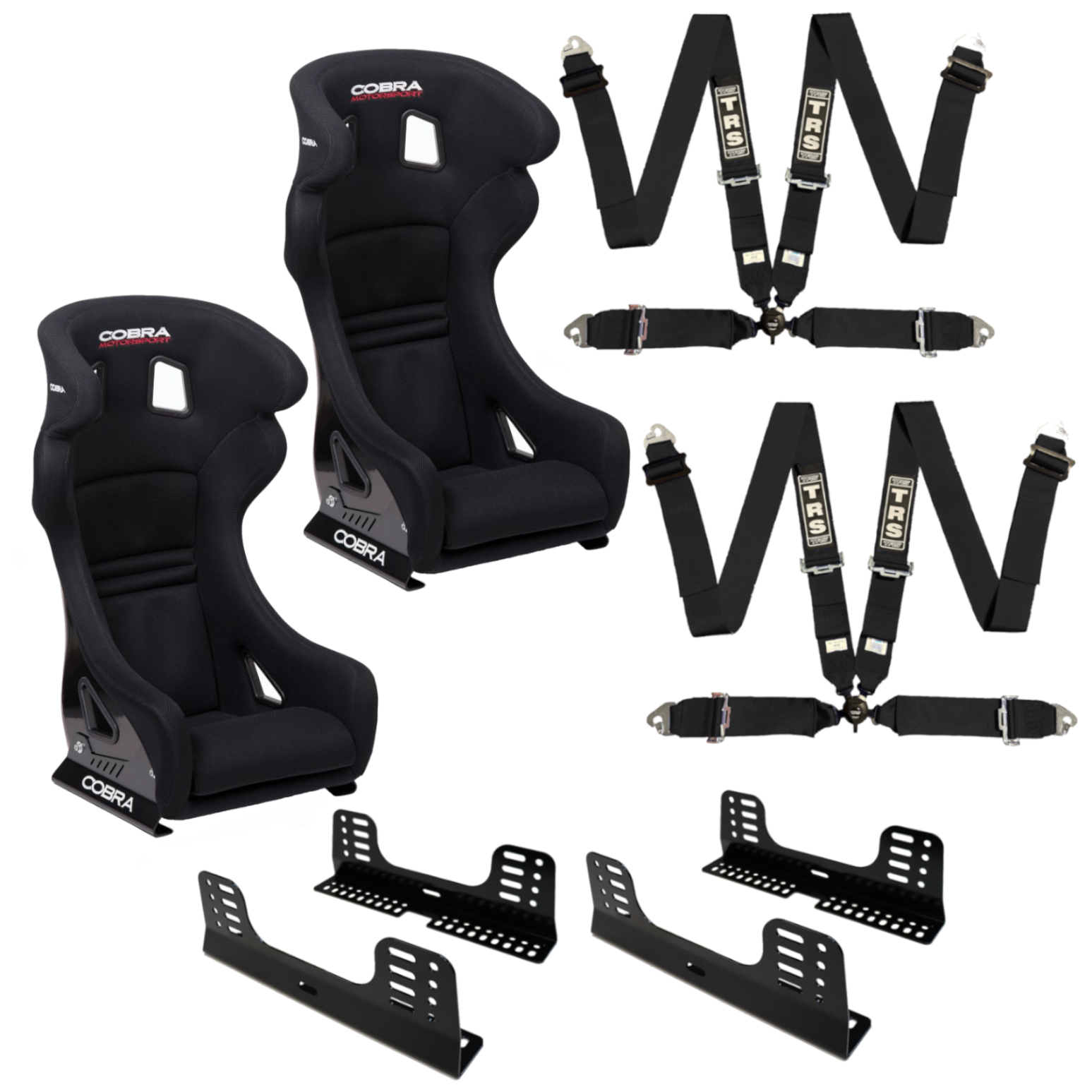 Cobra Sebring FIA Bucket Seat And Harness Motorsport Bundle