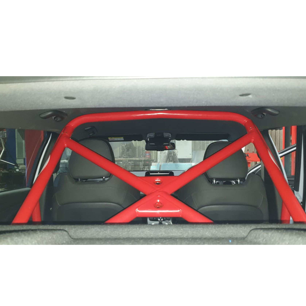 JP Hyundai I30N Half Cage fitted view