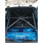 JP Mini R50/R53 Bolt In Multipoint Competition Roll Cage fitted view