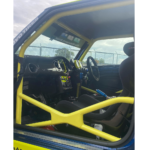 JP Mini R50/R53 Bolt In Multipoint Competition Roll Cage fitted view