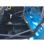 JP Mini R50/R53 Bolt In Multipoint Competition Roll Cage fitted view