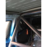 JP Mini R50/R53 Bolt In Multipoint Competition Roll Cage fitted view
