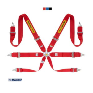Silver Race / Rally 3x3 6 Point Harness