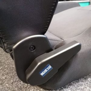 Sparco R333 Seat Replacement Lever Handle Housings