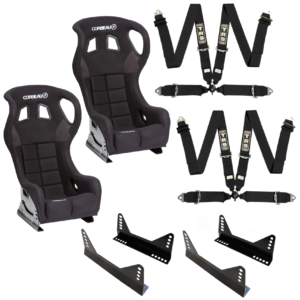 Corbeau Revolution FIA Bucket Seat And Harness Motorsport Bundle – GSM Performance