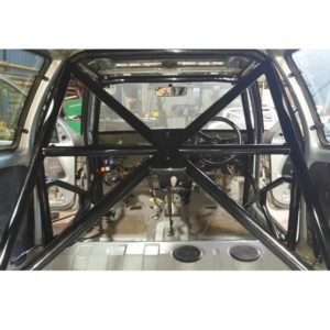 Peugeot 106 MK2 DIY Half Cage Kit fitted view