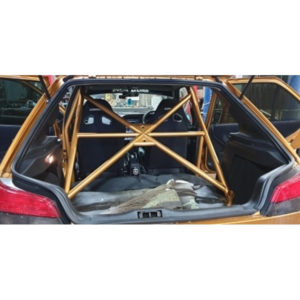 Peugeot 306 DIY Half Cage Kit fitted view