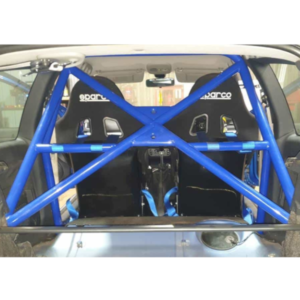 Renault Clio MK2 DIY Half Cage Kit fitted view