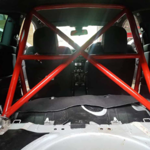 Renault Megane MK2 DIY Half Cage Kit fitted view