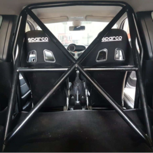 Renault Twingo MK2 DIY Half Cage Kit fitted view