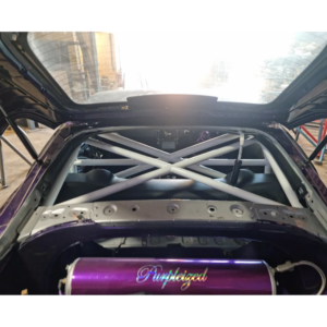 Jp Nissan 350z Half Cage fitted view