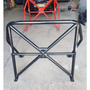 JP Peugeot 106 MK2 Half Cage - Stripped Interior fitted view