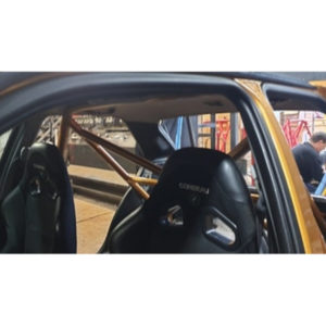 JP Peugeot 306 Half Cage fitted view