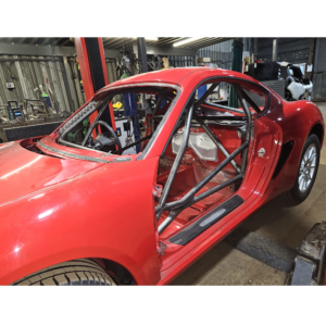 JP Porsche 987 DIY Weld In Cage Kit fitted view