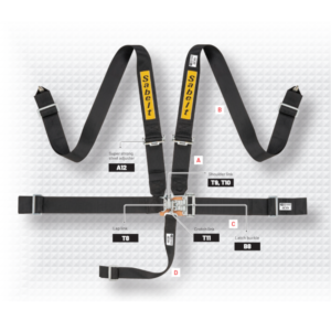 Sabelt SFI16.1 Steel 5 Point Harness