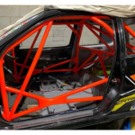 JP Renault Clio MK2 - 172/182 - Bolt In Multipoint Competition Roll Cage fitted view