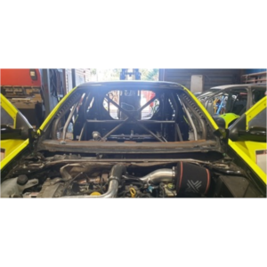 JP Renault Megane MK2 DIY Weld In Multipoint Cage Kit fitted view