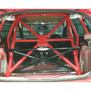 JP Seat Leon MK2 5 Door Half Cage fitted view